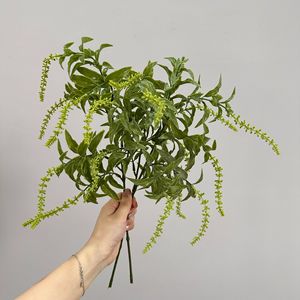 Plante artificielle Meng Jie, feuillage vert décoratif d'intérieur, 30cm-100cm - Product Image 3