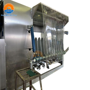 เครื่องกำจัดขน<span class=keywords><strong>หมู</strong></span>อัตโนมัติความจุสูง พร้อมแกนหมุน 80 หัวต่อชั่วโมง อุปกรณ์โรงฆ่าสัตว์ ปรับแต่งได้ - Product Image 6