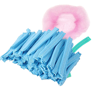 <span class=keywords><strong>Precio</strong></span> ventajoso Tapa de red de pelo médica no tejida desechable Tapa de clip y cubiertas de mafia Cubierta de zapato incluida - Product Image 1