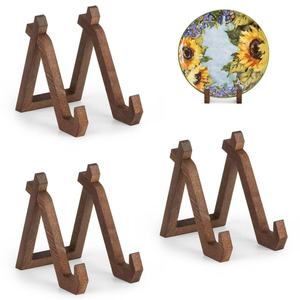 Home solid wood cookware rack, wooden photo and book display rack, craft <b>record</b> storage rack, kitchen counter - Product Image 2