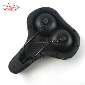 Sièges de vélo électrique et de <span class=keywords><strong>moto</strong></span> en cuir PU <span class=keywords><strong>mousse</strong></span> à vide confortable et doux, très vendus, avec dossier, noir, imperméable - Product Image 3