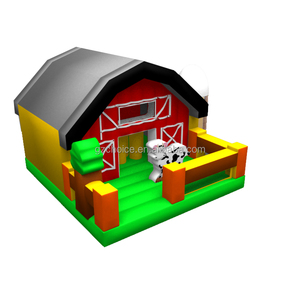 Trung Quốc thương mại dễ thương động vật biển rừng chủ đề inflatables lâu đài bouncy nhảy nhà trẻ em Bouncer Combo trượt khô cho vui - Product Image 5