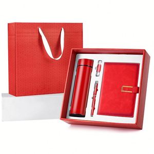 MAIRUN GROUP-Bolsa con cordón rojo promocional exclusiva, conjunto de regalos, sorteo de negocios, logotipo personalizado, regalo de pantalla de seda ecológico - Product Image 3
