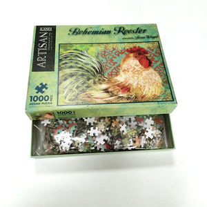 Wholesale custom sublimation blank paperboard paper puzzles for children - Product Image 2