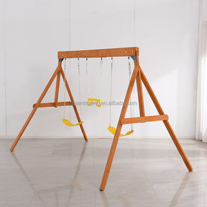 Juego de Columpios de Madera de Diseño Moderno y Contemporáneo, el Más Vendido, para Parques Infantiles, Patios y Jardines - Product Image 6
