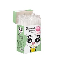 Boîte d'emballage imprimée personnalisée en paille jetable avec ligne de déchirure | Boîte distributrice de papier recyclable pour café et restaurant