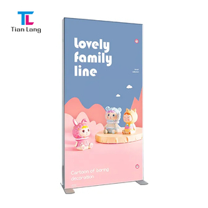 collapsible seg lightbox display tianlang <b>aluminium</b> folding twist <b>tower</b> exhibition case portable trade show showcase - Product Image 4