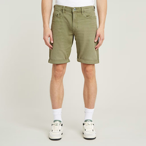 Pantalones Cortos Cargo para Hombre de Algodón Transpirable con Cremallera, Estilo Urbano, Cintura Media, Color Liso, Lavado Ácido, Alta Calidad, Venta al por Mayor - Product Image 2
