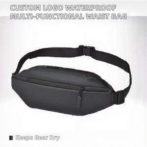 Men's Designer Waist Bag Bumbag Belt <b>Backpack</b> with Zipper Closure Fashionable Fannypack Wallet and Messenger <b>Purses</b> - Product Image 2