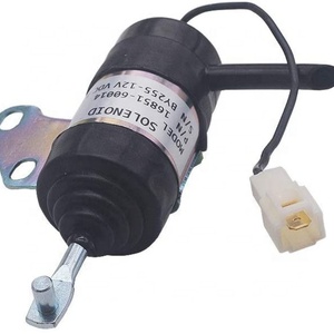โซลินอยด์หยุดเครื่องยนต์ดีเซล 12V รุ่น 16851-60014 สำหรับ Kubota B7410D BX1500D BX1800D BX1830D BX2230D G1900 G2160 - Product Image 1