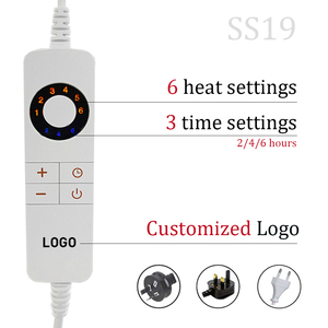 Winter Double Bed Size Heat Settings Pad 6 Heat Settings 3 Time Settings <strong>Electric</strong> <strong>Under</strong> <strong>Blanket</strong> - Product Image 5