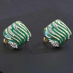 Boucles d'oreilles tendance pour femmes, ailes, acier inoxydable, argent S925 plaqué or, zircon, bijoux de luxe haut de gamme, cadeau - Product Image 5