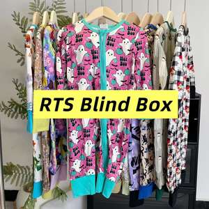 准备发货散装竹睡衣神秘盒儿童随机风格人物印花罗默婴儿竹Zippy盲盒 - Product Image 3