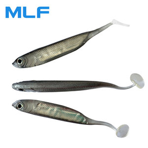 Vente en gros Easy Shiner Shinning Foil Inside Leurres Bass <span class=keywords><strong>Drop</strong></span> <span class=keywords><strong>Shot</strong></span> T Tail Leurres souples - Product Image 2