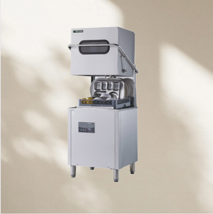 Lavavajillas Comercial de Acero Inoxidable 304SS con Limpieza en Frío, Fabricado en Corea, Control de un Toque, Bajo Nivel de Ruido, Cubierta Abatible, para Restaurantes - Product Image 1
