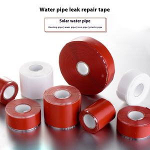 Cinta de reparación de fugas de tubería de agua de PVC de alta presión, autofusión para papel autoadhesivo de silicona mágica, sellado de cartón de agua sin parar S - Product Image 6