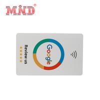 도매 NFC Google 리뷰 카드 슈퍼마켓 로열티 프로그램 디지털 마케팅