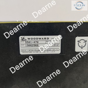Faible taux d'impôt WOODWARD 5501-470 NETCON CPU d'occasion - Product Image 4