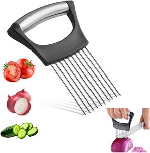 Offre Spéciale – Support et Coupe-Oignon en Acier Inoxydable Écologique avec Poignée en Plastique, Compatible Lave-Vaisselle – Vente en Gros - Product Image 1