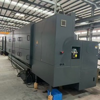 Torno CNC Horizontal de Cama Plana de Alta Precisión y Gran Capacidad CK61125E para el Procesamiento de Ejes Metálicos Grandes en Maquinaria Energética