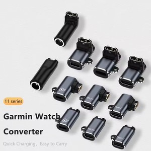 Connecteur d'adaptateur d'alimentation de charge Portable USB Micro Type C 8 broches pour <span class=keywords><strong>Garmin</strong></span> <span class=keywords><strong>Fenix</strong></span> 7 7x5s 6 6X 6S <span class=keywords><strong>chargeur</strong></span> de montre intelligente - Product Image 2
