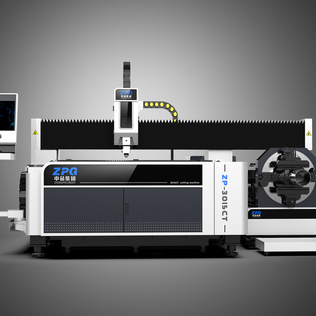 ZPG Laser 6020ET 2025 Hot-sale 6000mm*2000mm Fiber Sheet and Tube Integrated CNC Laser Cutting Machine