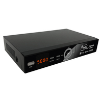 TNTSTAR TNT-X8 Nouveau Récepteur TV Satellite Combo DVB-S2X/T2/C Intégré V8 Décodeur TNT et Satellite Walkie-Talkie Décodeur de Tonalité