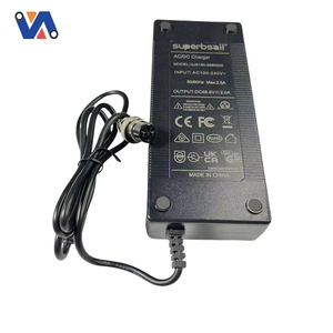 Chargeur de batterie de Scooter 58.8V 2A prise GX avec CE pour 52V SScooter <span class=keywords><strong>Zero</strong></span> 8X/9/<span class=keywords><strong>10X</strong></span>/Vse TT 9/Kukirin G2 chargeur adaptateur secteur maître - Product Image 3