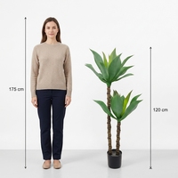 Plantes et verdure artificielles OH : Dracaena Agave de Madagascar – Faux plantes légères pour la vente en gros, réduction des frais de livraison