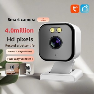 Tuya 4.0 triệu pixel <span class=keywords><strong>camera</strong></span> giám sát kiểu hộp wifi xuyên biên giới trong nhà màn hình bé góc rộng - Product Image 3