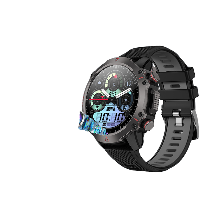 B5 4G Smart Sport Watch 1.53inch AMOLED HD Camera SOS GPS WIFI IP67 SIM Card Support Android/iOS Sleep Tracker 4-Day Magnetic