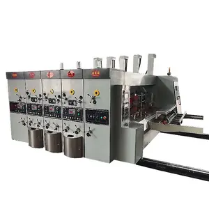 Prices of Corrugated Box Printing Machine Rotary Die Cutting Machine Carton Box Making Machine Manufacture