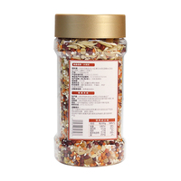 Porridge aux fruits mélangés, arôme sucré, texture onctueuse, servir chaud ou froid, dessert congee, emballage en vrac, vente en gros, 750g