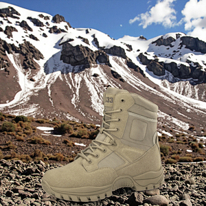 Heren Lichtgewicht Wandelschoenen Ademende Waterdichte Sportschoenen Met Stalen Neus Anti-Slip Binnenzool Mesh Zachte Bovenkant - Product Image 4