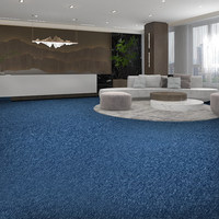 Tapis moderne en velours uni, sur mesure, grande surface, à poils moyens, pour bureau, commerce, chambre, escalier, salon