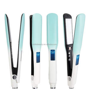 Meilleure vente 3D plaque flottante Planchas De Cabello 450 F titane fer plat Portable MCH chauffage rapide lisseur - Product Image 5