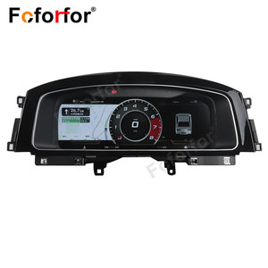 12.3 pouces numérique GPS compteur de vitesse affichage USB lecteur CD tableau de bord pour <span class=keywords><strong>VW</strong></span> Golf7/Sportsvan 2014-2020 système Linux voiture - Product Image 5