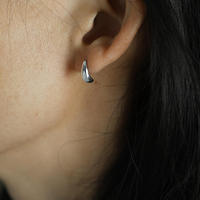 Boucles d'oreilles clous mini goutte d'eau Gaovo pour femme en acier inoxydable, étanches, inaltérables, forme larme, bijoux d'oreille pour usage quotidien, cadeau