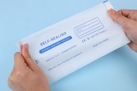 Nouvelle arrivée sac de pochette de stérilisation auto-scellant médical jetable pour outil d'ongle dentaire
