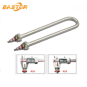 Tige chauffante tubulaire électrique en acier inoxydable en forme de U, 110 V, 1,2 kW - Product Image 2