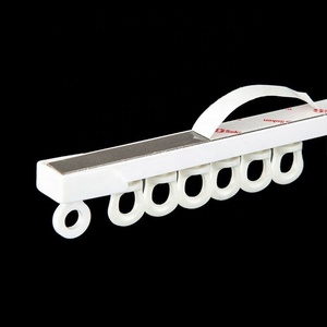 Thấp Hồ Sơ Nhôm Rèm Theo Dõi Trắng Siêu-Mỏng Linh Hoạt Cong Trần Núi Micro Mini Rèm Đường Sắt Theo Dõi - Product Image 4