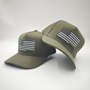 Casquette de baseball unisexe personnalisée avec logo découpé au laser, perforée, motif léopard tendance, imperméable et ajustable, style décontracté - Product Image 6