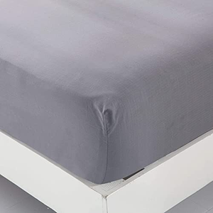 Lenzuola Conduttive in Fibra d'Argento al 5% con Cavo di Messa a Terra, Tutte le Misure, 95% Cotone, Lenzuolo con Angoli a Quadri per Hotel e Ospedali - Product Image 5