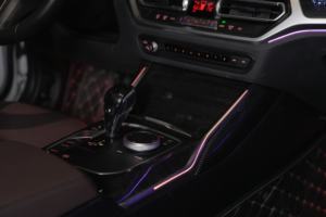 Kit de Luces Ambientales LED de 28 LED con Efecto Arcoíris para BMW Serie 3 G20 G28 2020-2022, Iluminación Interior Multicolor - Product Image 5