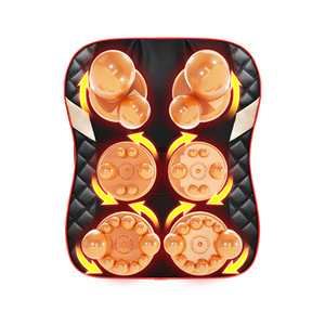 Multi Functional Massage Cushion For Back Neck Shoulder Waist With Heat And Kneading USB Rechargeable PU Leather - Product Image 2