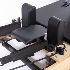 Máquina de Pilates Reformer Portátil, Plegable, Ajustable, Ecológica, con Núcleo de Roble, Equipo de Gimnasio, <span class=keywords><strong>Yoga</strong></span> Comercial - Product Image 2