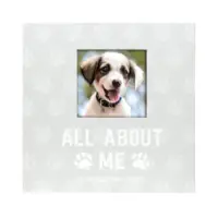 אישית לחיות מחמד גור כלב מזכרת מיילסטון ספר זיכרון תמונה ספר