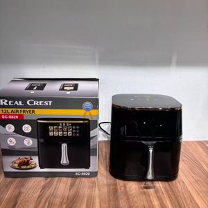 <span class=keywords><strong>Friggitrice</strong></span> ad Aria Digitale Silver Crest 12L, Forno da 1400W di Grande Capacità <span class=keywords><strong>XXL</strong></span> Senza Olio, <span class=keywords><strong>Friggitrice</strong></span> Quadrata con Touch Screen Digitale 12QT a Convezione - Product Image 5