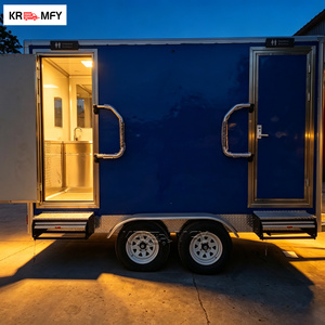 Durable Luxury Mobile Restroom Trailer Fully Equipped Modular <b>Camping</b> Bathroom Trailer VIP Toilet Trailer - Product Image 6
