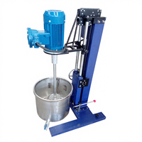 Disperseur de laboratoire à moteur AC haute vitesse 50L pour revêtements/encre/peinture architecturale/adhésifs industriels – Test et traitement de petites séries